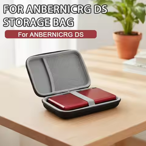 Hard Storage Case For ANBERNIC RG DS Dual-Screen Handheld Console Shockproof Carrying Bag Protective