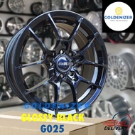 (2pc)G025 New sport rim 🛞 kereta 15" 15inch myvi viva saga kelisa wira iswara viva vios BEZZA 15x6.5