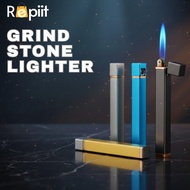 Metal Handheld Lighter, Regular Cigarette Lighter, Refillable Butane Lighter (Gas Not Included)