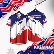 【Arianna】1957 Merdeka Clothes 2025 68Th Jersey Merdeka Clothes 68 Years Jersey Ethnic T-Shirt 2025 M