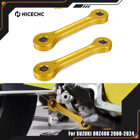 NICECNC For Suzuki DRZ 400 DR-Z 400 2000-2024 For Kawasaki KLX 400 2000-2019 Motorcycle 7cm Rear Low