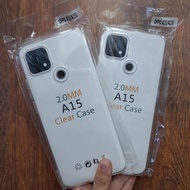 Clear case oppo A15/A15S softcase silikon jelly case bening