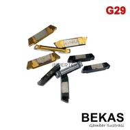 Insert G29.0300 Mata Bubut G29 3mm Pahat Betel G29.03 CUT 3 Grooving Profiling Pisau Potong Parting 