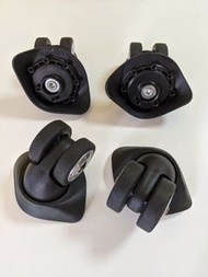 Full set luggage wheels for Delsey cabin size Titanium series 100% NEW A88 black wheels, compatible 