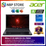 Acer Nitro V 15 ANV15-51-78SH 15.6" FHD 165Hz Gaming Laptop