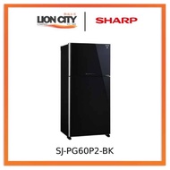 Sharp SJ-PG60P2-BK/DS 600L Grand Top Refrigerator