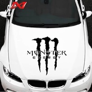 cutting sticker monster energi stiker sticker cap depan mobil ayla agya custom monster energy