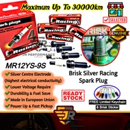 Brisk Silver Spark Plug Kia Forte KTM Duke 200 250390 Modenas RS200 Bajaj 400 Car Ignition Parts MR1