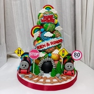 Donat Tower / Birthday cake Thomas / Kue Ultah Murah