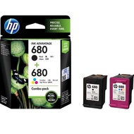 【 Ready Stock】 HP 680 Combo-Pack Original Ink (Black+Colour)