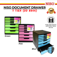 Niso Document Drawer/Layer Document Tray /Office Table Tray /Office A4 Paper Drawer 5 Tier / 7 Tier 