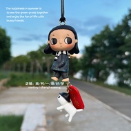 Nyota สตางค์สีทอง ตุ๊กตาติดกระจกมองหลังรถ ลายดาว ตุ๊กตาตกแต่งใหม่ ของขวัญสำหรับผู้ชายและผู้หญิง รุ่น