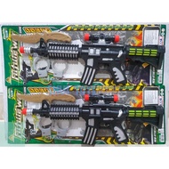 FUTURE WAR MILITARY ARMY PLAY SET / ELECTRIC RIFLE BOY'S TOY