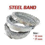 Steel Band / Besi 88 / Besi Lapan Lapan / Steel Band 88 - 12mm / 17mm / 25mm