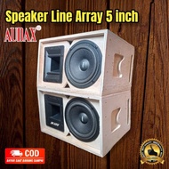 Speaker Audax 5 Inch + Speaker Line Array 5 Inch Miniatur