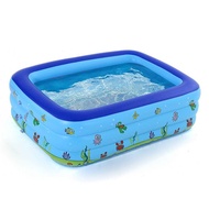 Portable Swimming Pool Inflatable Baby Swimming Pool Outdoor Children Basin Kid Bathtub (Standard)