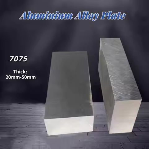 7075 Aluminium Alloy Plate Thick 20mm 25mm 30mm 40mm 45mm 50mm DIY Hardware Aluminium Board Super Th