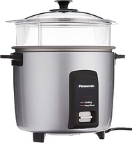 Panasonic SR-Y22FGJLSH Conventional Rice Cooker, 2.2 L Capacity, Silver
