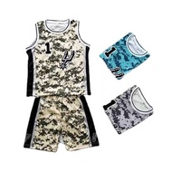 Kid's Sports Jersey Terno Set Basketball 8-13yrs old