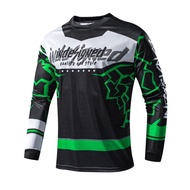 Off road speed conquest motorcycle sportswear bicycle T-shirt men's long sleeved sublimation quick d