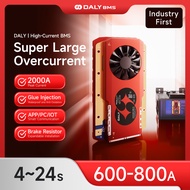 Daly Smart BMS 600A 800A 4s 8s 10s 12s 14s 16s 20s 24s Li-ion Lifepo4 CANBUS UART with Bluetooth(Can
