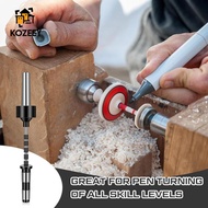 KOZEEY Pen Mandrel Portable Pen Rotary Tool for Wood Turning Lathe Wood Lathe Parts