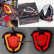 SYM185 SYM 185 VF3I VF3 V1 V2 LED TAIL LAMP BRAKE LIGHT WITH SIGNAL LAMPU BELAKANG