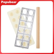 Tortellini Maker Press Mold Rolling Pin Set Professional Pasta Making Tools Dumpling Pelmeni Pierogi