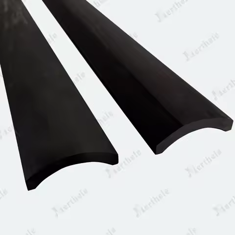 1pcs Cello Fingerboard with Top Nut for 4/4 3/4 1/2 1/4 Excellent Black Ebony Replace Cello Fretboar