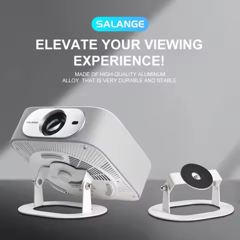 Salange Desktop Projector Stand Adjustable Table Holder Rotating Gimbal Suitable for XGIMI Xiaomi Ha