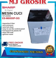 MESIN CUCI SHARP ESM 8000 8 KG 1 TABUNG ESM8000 TOP LOADING