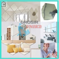 Mirror Wall Sticker Sticker Window Film Wall Wallpaper Mirror Decoration Wholesale