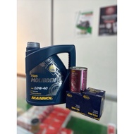 MANNOL MOBLIDEN SAE 10W-40 ENGINE OIL 4L + OIL FILTER SCT ( FREE MANNOL MOTOR FLUSH)