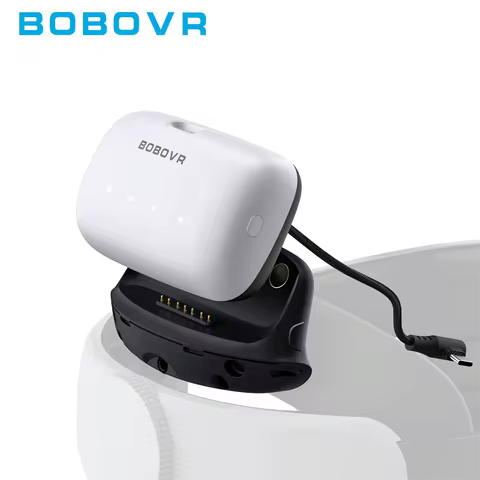 BOBOVR B100U Upgrade Kit for M1/M2/M3 Head Strap 10000mah Battery Dock Doubles Battery Capacity for 