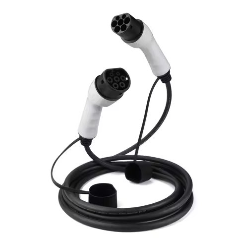 Portable EV Charging Cable 32A 22KW 3 Phase Electric Car Charger 16A 1 Phase EVSE Kit EV Cable Type 