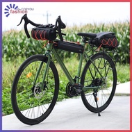 {FA} RZAHUAHU Bicycle Top Front Tube Bags Nylon Waterproof MTB Bike Frame Bag Big Capacity Bicycle Pannier Cycling Accessories Pouch ❀