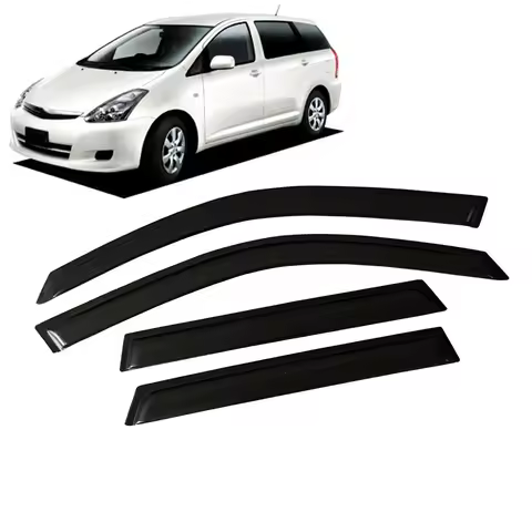 For TOYOTA WISH 2003-2009 Car Side Window Visor Sun Rain Guard Shade Shield Shelter Protector Cover 