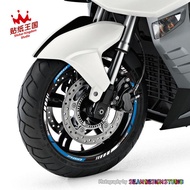 BMW C400X C400GT C600 Sport C650GT Modified Reflective Wheel Rim Decal Sticker