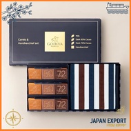 Gift Return Chocolate Sweets GODIVA Carre & Handkerchief Gift Set