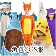 [Fast Shipping] 💥💫💦Pokémon Pokémon Pokemon Pikachu cosplay Children💥💫💦 Halloween Christmas Costume E