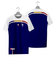 [ BARU ] Jersey Euro Fantasi Jersey prancis 24/Jersey prancis/Kaos bola prancis full printing free n