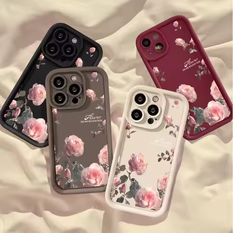 Rose Flowers Phone Case For Huawei P20 P30 P40 P50 Pro Mate 20 30 40 50 Pro Lite Nova 5i 5T 7i 11 11