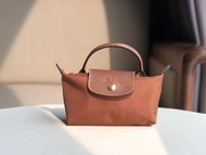 （包順豐）Longchamp LePliage Mini干邑色