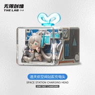 ชาร์จเร็ว GaN 35W พร้อมไฟสีบรรยากาศ ชาร์จบลูทูธ ไฟ LED สำหรับ Xiaomi Apple iPhone17/16/15promax Andr