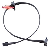 2Pcs  4Pin to Dual 15Pin SATA HDD Power Cable  4P to Serial SSD Dual HDD Power Cable, 45cm/17.7Inch