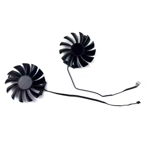 Dual Fan Cooling Heatsink Module for Lenovo RTX 3060 12GB GPU CF9015H12D 85mm 4Pin PWM Replacement F