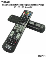 PHILIPS TV Remote Control Universal Plug &amp; Play for all LCD LED TV REMOTE CONTROL with Smart TV Functions Netflix YouTube (Model No: RMPH1)