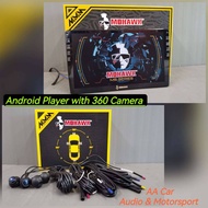 360 Camera System With Android Player 8+128GB Mohawk Perodua Proton Toyota Honda Nissan Mazda Mitsubishi