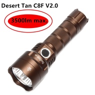 Sofirn C8F 3500 Lumen 3x XPL LED Flashlight 4 Groups Powerful Torch lamp by 21700 battery Waterproof