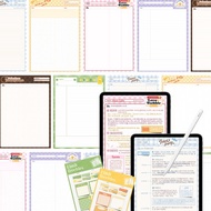 甜蜜陷阱/拍紙本/電子筆記本模板/平板數位筆記/無超鏈接/送貼紙